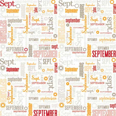 Creative Imaginations - Calendar - 9 September