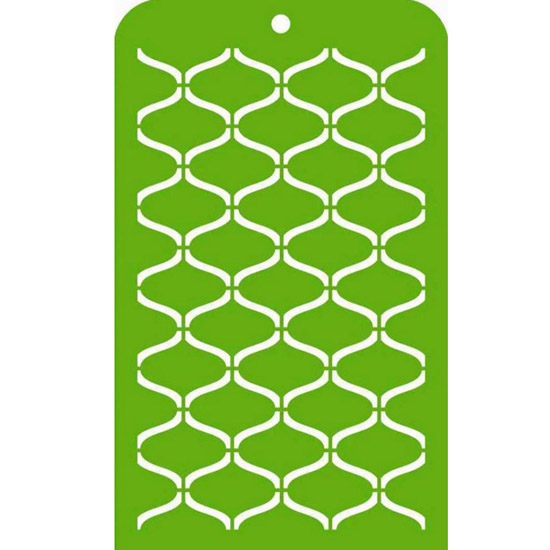 Kaisercraft Mini Designer Stencil - Lattice